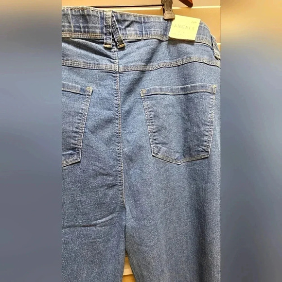 Angels Everflex Sculpt High Rise Flare  Jeans Denim Size 24 W waist 22 - Picture 6 of 7